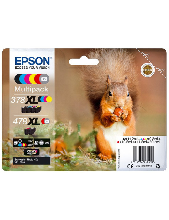 Cartouches Pack Epson 478XL