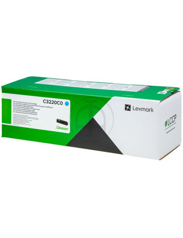 Toner Lexmark C3220C0 Cyan