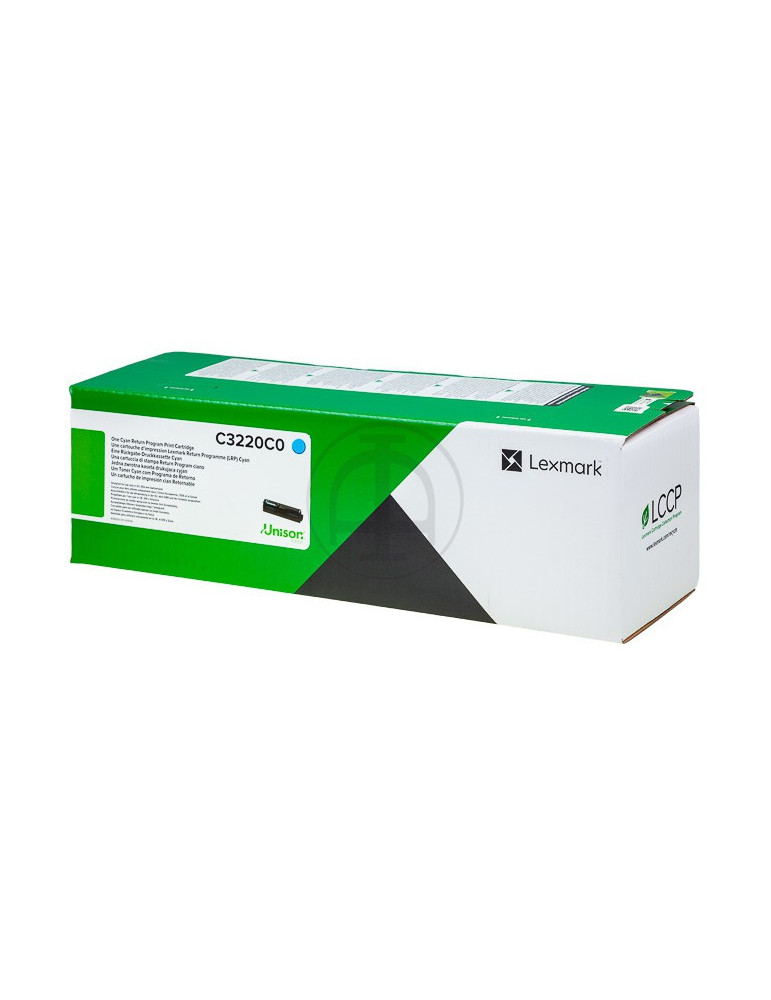 Toner Lexmark C3220C0 Cyaan