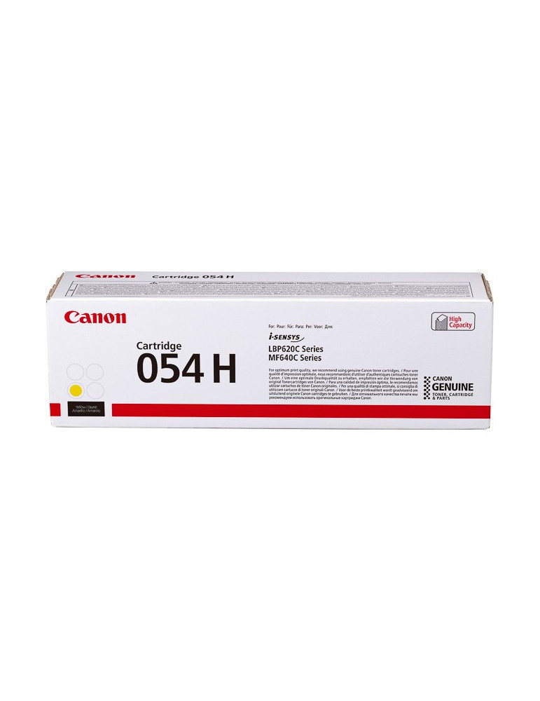 Toner Canon 054H Geel