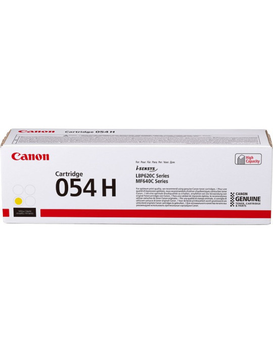 Toner Canon 054H Jaune