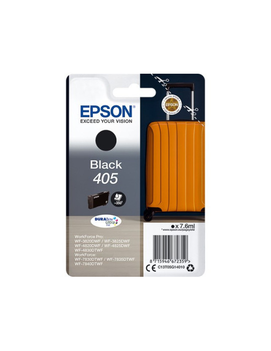 Cartouche d'encre Epson 405 Noir