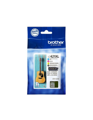 Cartouches Brother LC-421XL - Pack 4