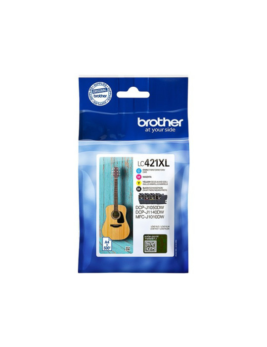 Cartouches Brother LC-421XL - Pack 4