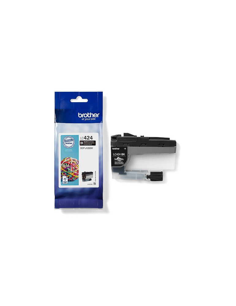 Inktpatroon Brother LC-424 Zwart