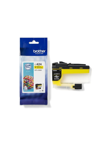 Cartouche d'encre Brother LC-424 Jaune