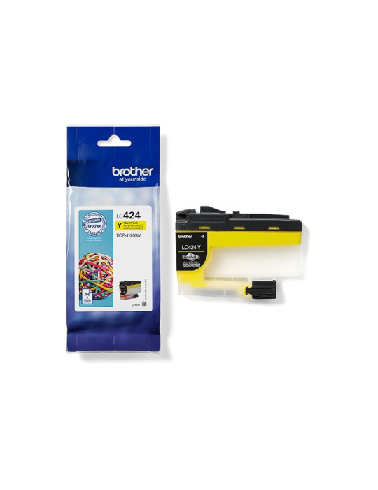 Inktpatroon Brother LC-424 Geel