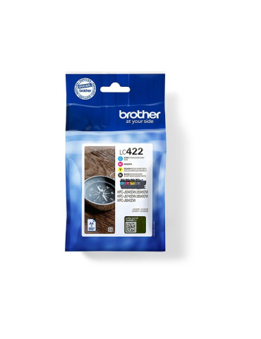 Inktpatronen Brother LC-422 - Pack 4