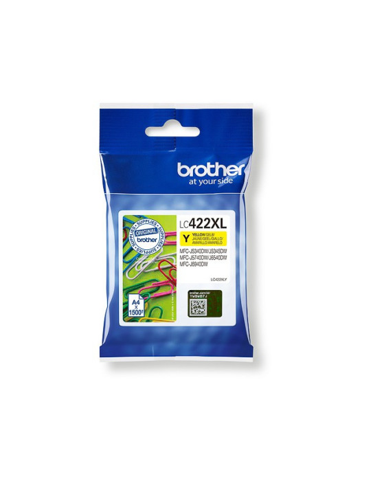 Cartouche d'encre Brother LC-422XL Jaune