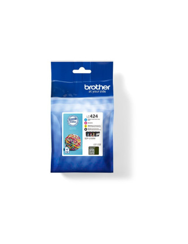 Inktpatronen Brother LC-424 - Pack 4