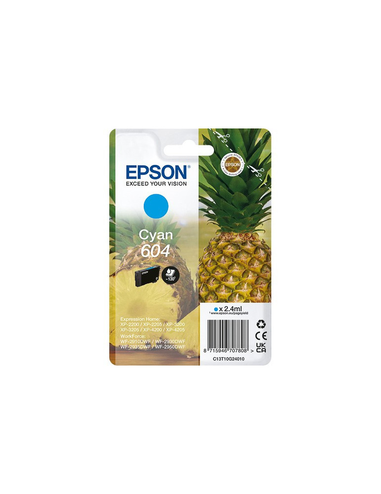 Inktpatroon Epson 604 Cyaan