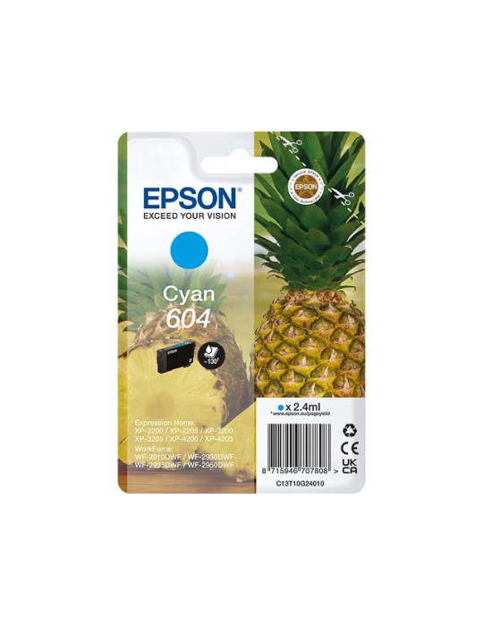 Cartouche d'encre Epson 604 Cyan