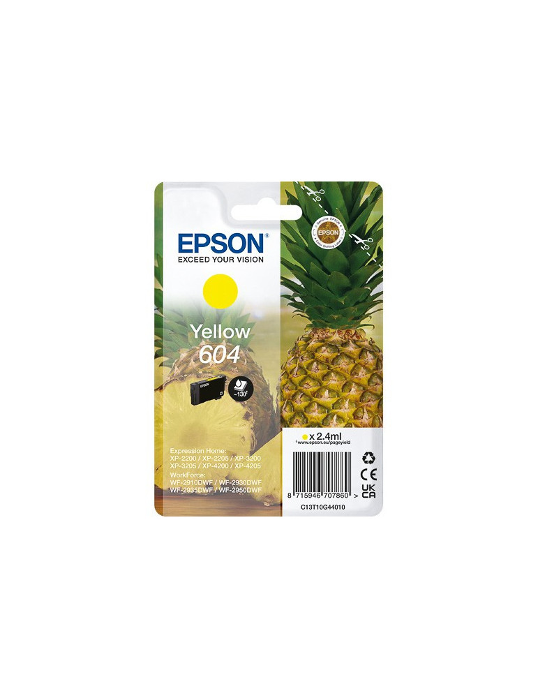 Inktpatroon Epson 604 Geel
