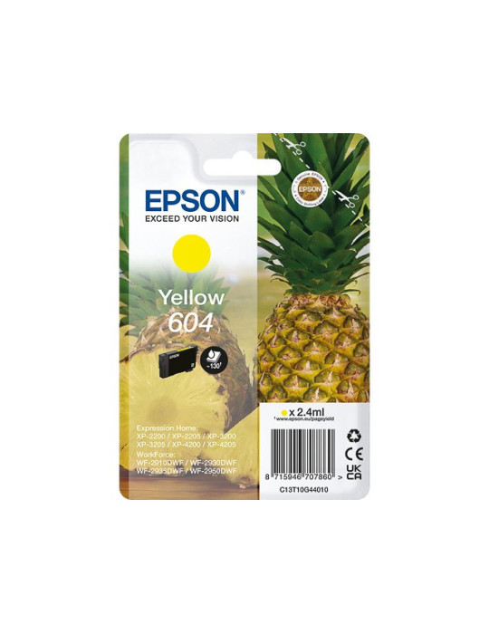 Cartouche d'encre Epson 604 Jaune