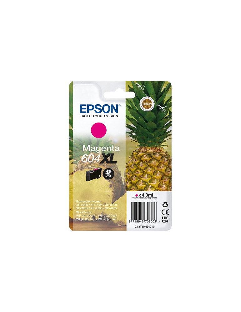 Inktpatroon Epson 604XL Magenta