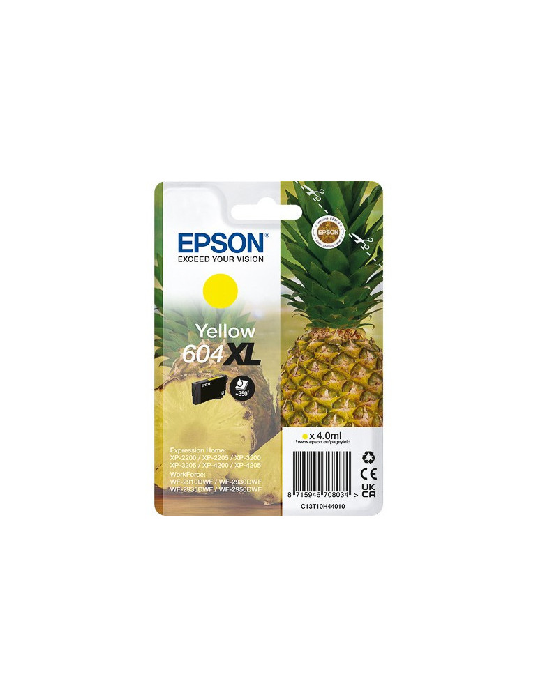 Inktpatroon Epson 604XL Geel