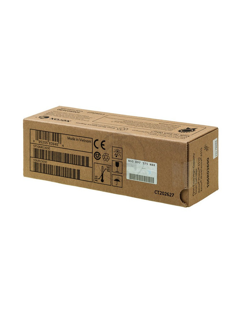 Toner Xerox Phaser 6510 / WC 6515 Extra HC Cyaan