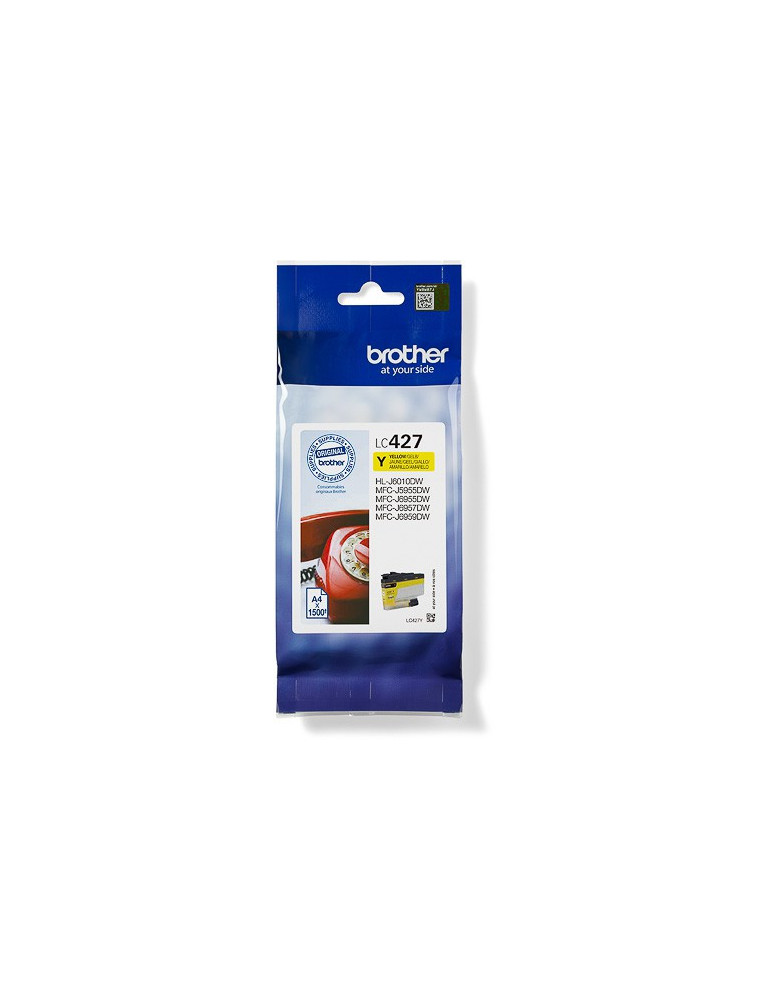 Inktpatroon Brother LC-427 Geel