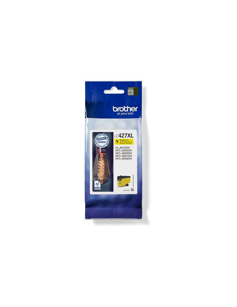 Inktpatroon Brother LC-427XL Geel