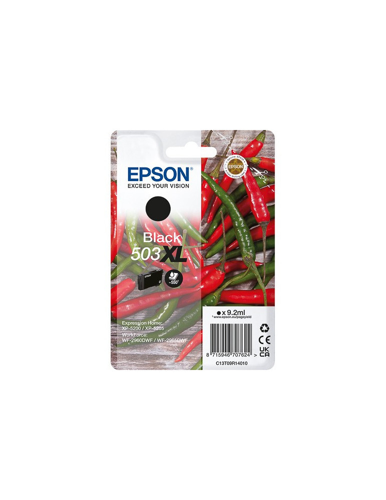Inktpatroon Epson 503XL Zwart