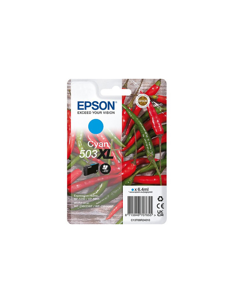 Inktpatroon Epson 503XL Cyaan