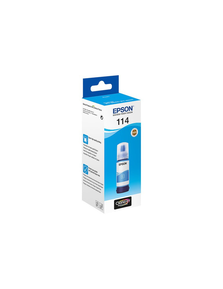 Epson Bottle EcoTank 114 Cyaan