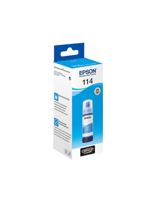 Epson Bottle EcoTank 114 Cyaan