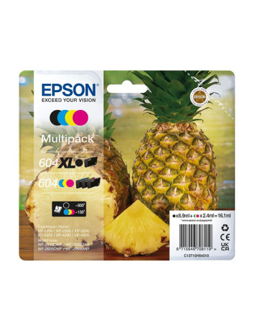 Cartouche Pack Epson 604 CMY/604XL BK