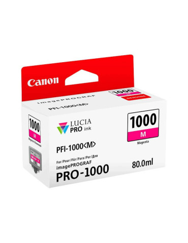 Cartouche d'encre Canon PFI 1000 M Magenta
