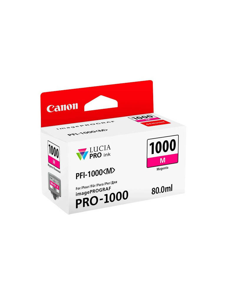 Cartouche d'encre Canon PFI 1000 M Magenta