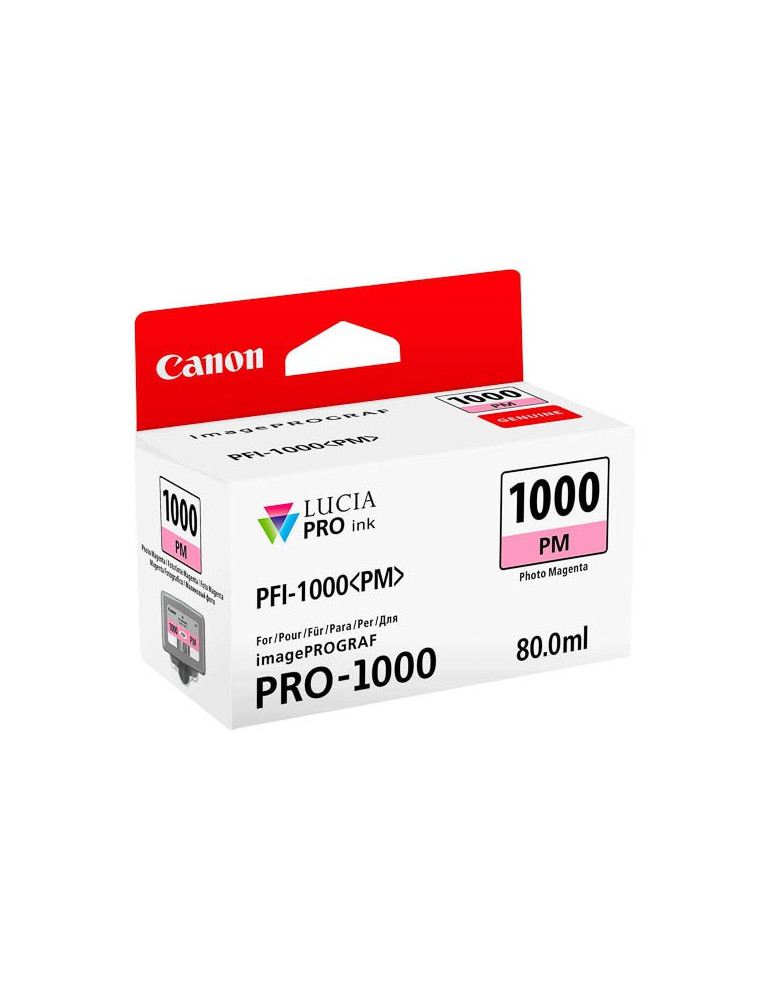 Cartouche d'encre Canon PFI 1000 PM Photo Magenta