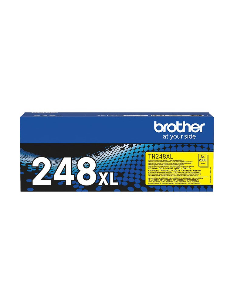 Toner Brother TN-248XL Geel