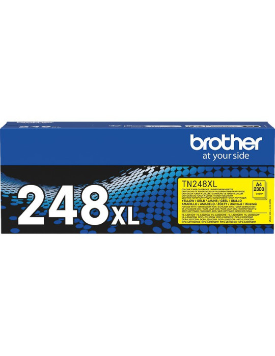 Toner Brother TN-248XL Geel