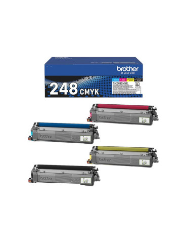 Pack 4 Toners Brother TN-248 CMYK
