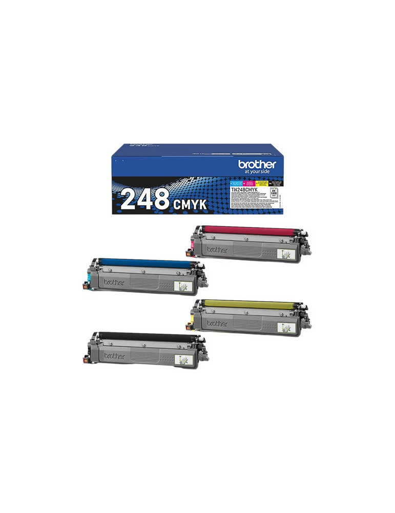 Pack 4 Toners Brother TN-248 CMYK