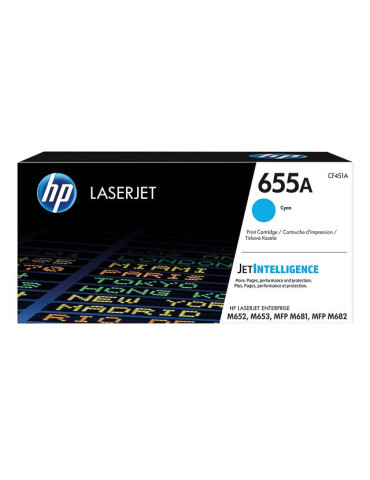 Toner HP 655A Cyan
