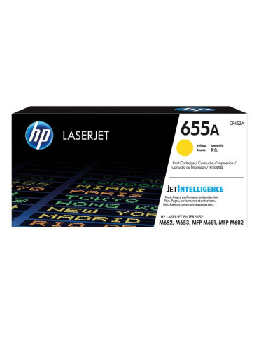 Toner HP 655A Jaune
