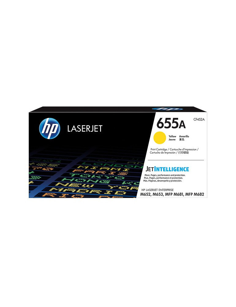 Toner HP 655A Geel