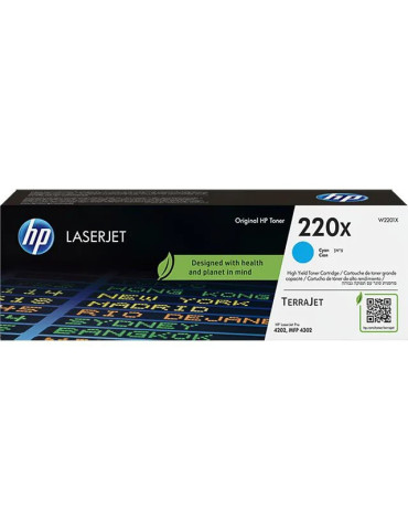 Toner HP 220X Cyan