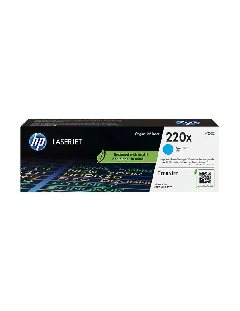 Toner HP 220X Cyaan