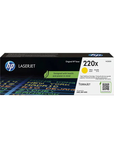 Toner HP 220X Geel