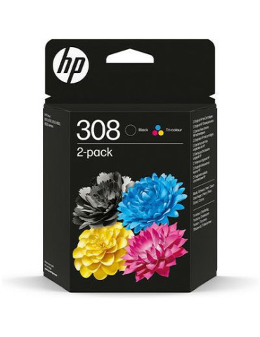 Cartouche d'encre HP N°308Pack Noir et couleur