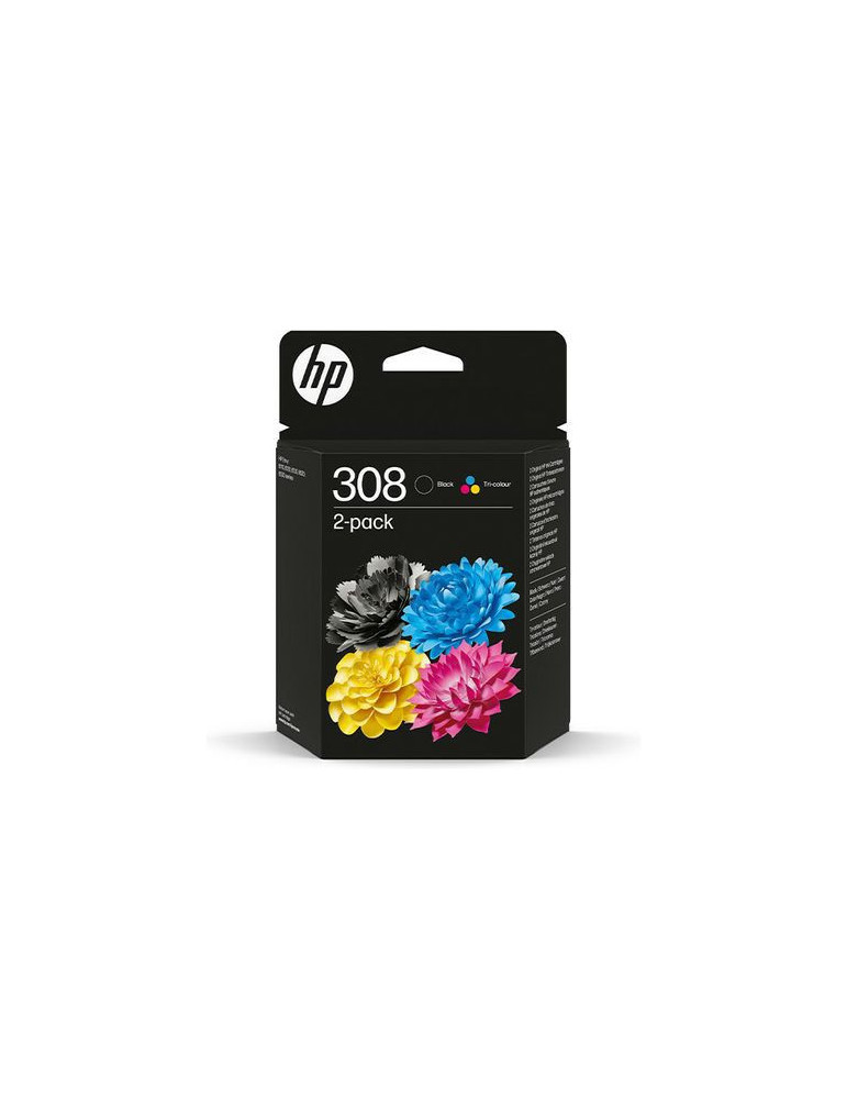 Inktpatroon HP N°308 Pack Zwart en kleur
