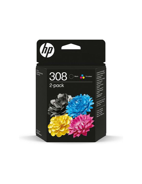 Inktpatroon HP N°308 Pack Zwart en kleur