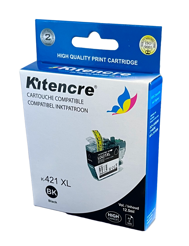Inktpatroon LC-421XL Zwart
