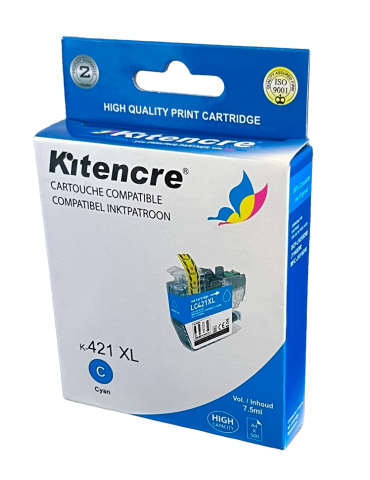 Cartouche d'encre LC-421XL Cyan