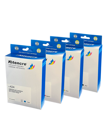 Pack de 4 Cartouches LC-424 K / C / M / Y