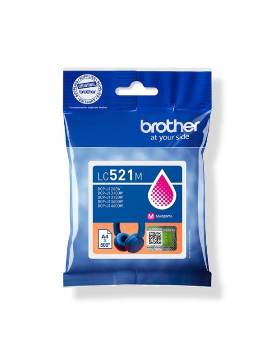 Inktpatroon Brother LC-521 Magenta