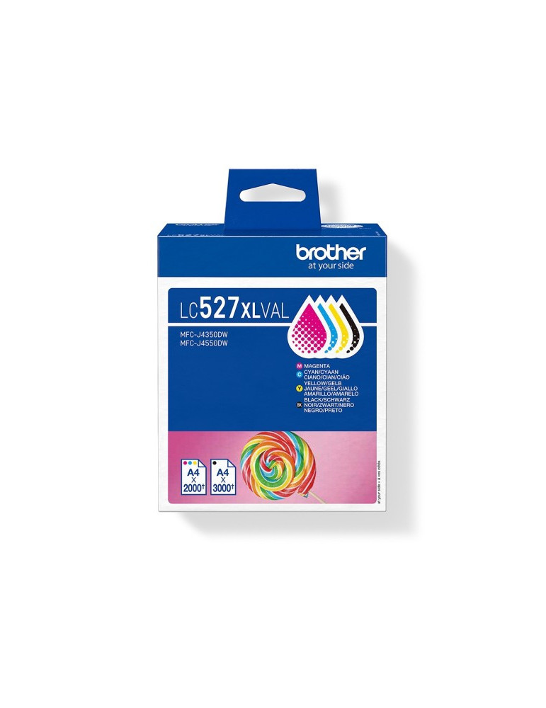 Inktpatroon Brother LC-527XL - Pack 4