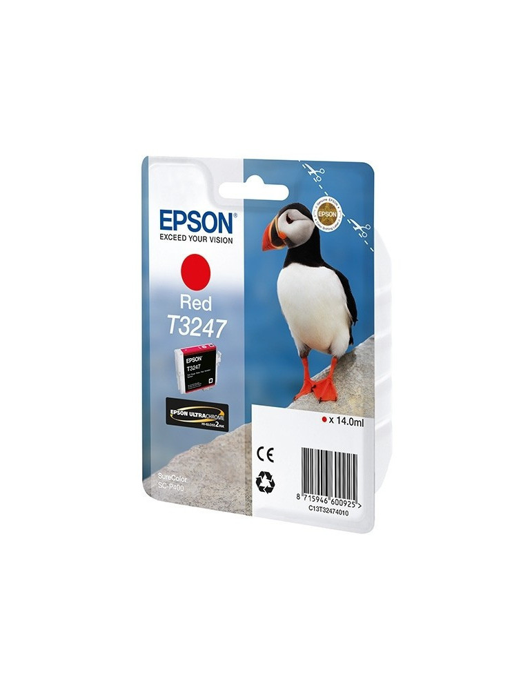 Inktpatroon Epson T3247 RED